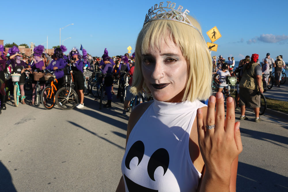 Zombie Bike Ride 2018 photo - Duval Street, Key West